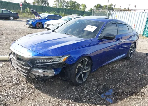 2021 Honda Accord Sport 2.0T z USA, uszkodzony, nr VIN 1HGCV2F37MA019223